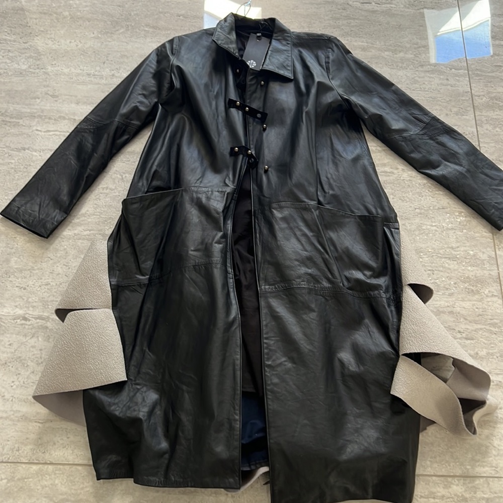 Papucci Gerbera genuine leather jacket - Picture 4 of 5